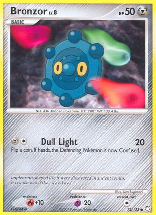 Bronzor (74) Reverse Holofoil - Mysterious Treasures