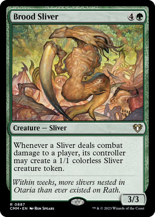 Brood Sliver (887) - Commander Masters