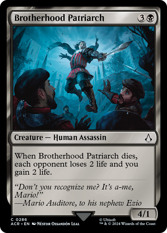 Brotherhood Patriarch (286) - Assassin's Creed