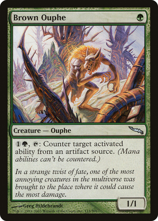 Brown Ouphe (115) - Mirrodin
