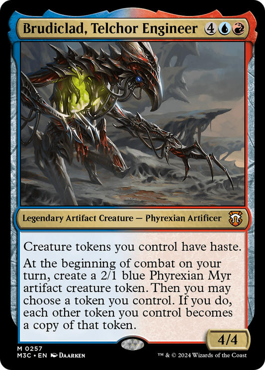 Brudiclad, Telchor Engineer (257) - Commander: Modern Horizons 3