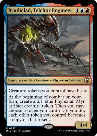 Brudiclad, Telchor Engineer (257) Ripple Foil - Commander: Modern Horizons 3
