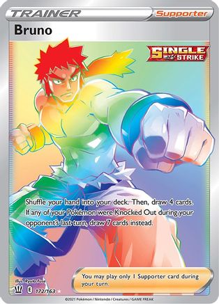 Bruno (172) Holofoil - Battle Styles