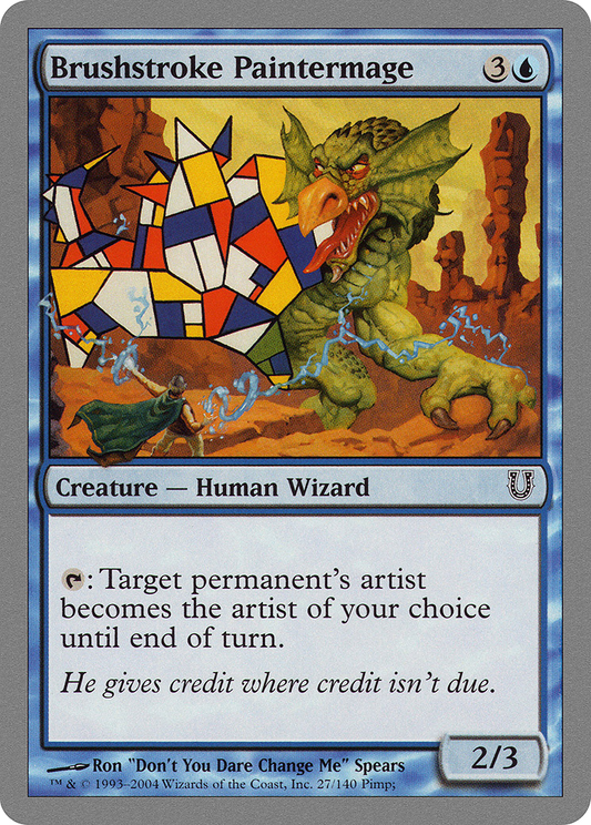 Brushstroke Paintermage (027) - Unhinged