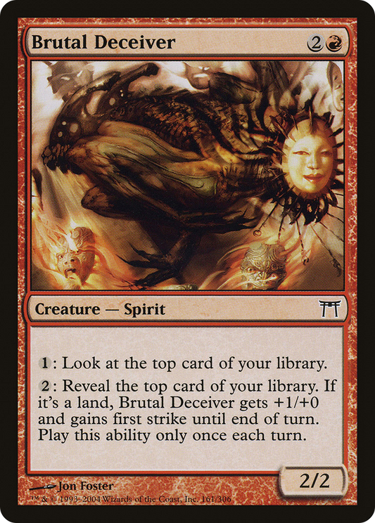 Brutal Deceiver (161) - Champions of Kamigawa