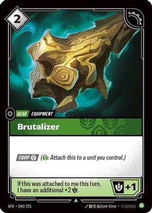 Brutalizer (042) Foil - Spiritforged