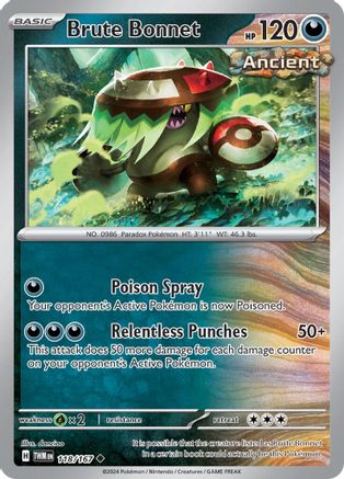 Brute Bonnet (118) Reverse Holofoil - Twilight Masquerade