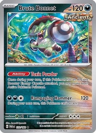 Brute Bonnet (Cosmos Holo) (123) Holofoil - Miscellaneous Cards & Products