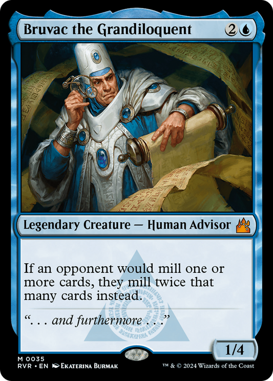 Bruvac the Grandiloquent (035) - Ravnica Remastered