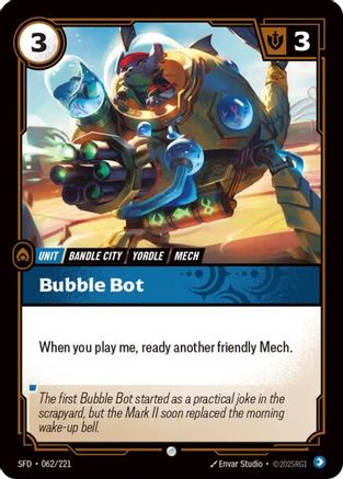 Bubble Bot (062) Foil - Spiritforged