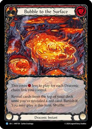 Bubble to the Surface (Extended Art) (HNT154) Rainbow Foil - The Hunted