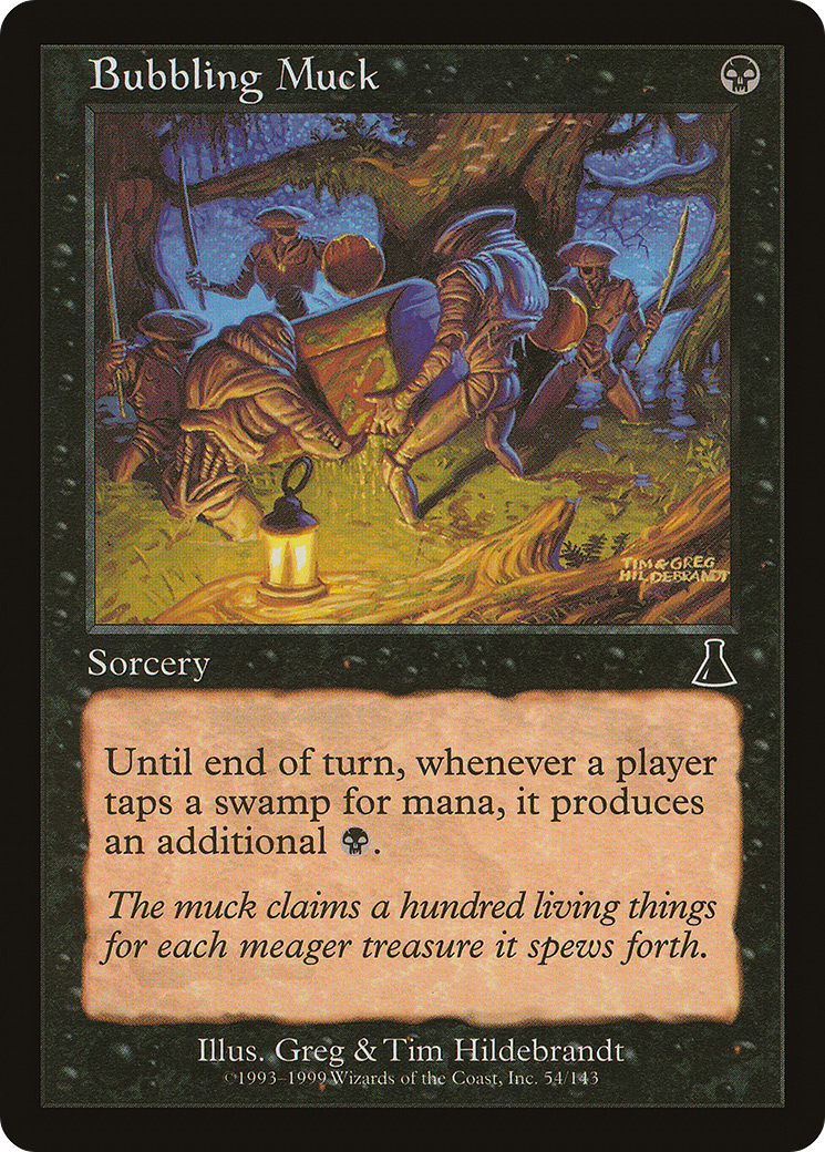 Bubbling Muck (054) Foil - Urza's Destiny