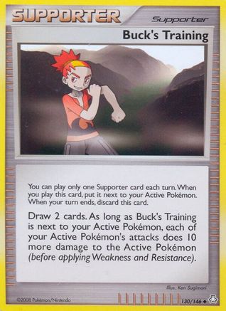 Buck's Training (130) Reverse Holofoil - Legends Awakened