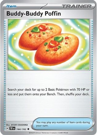 Buddy-Buddy Poffin (144) Reverse Holofoil - Temporal Forces