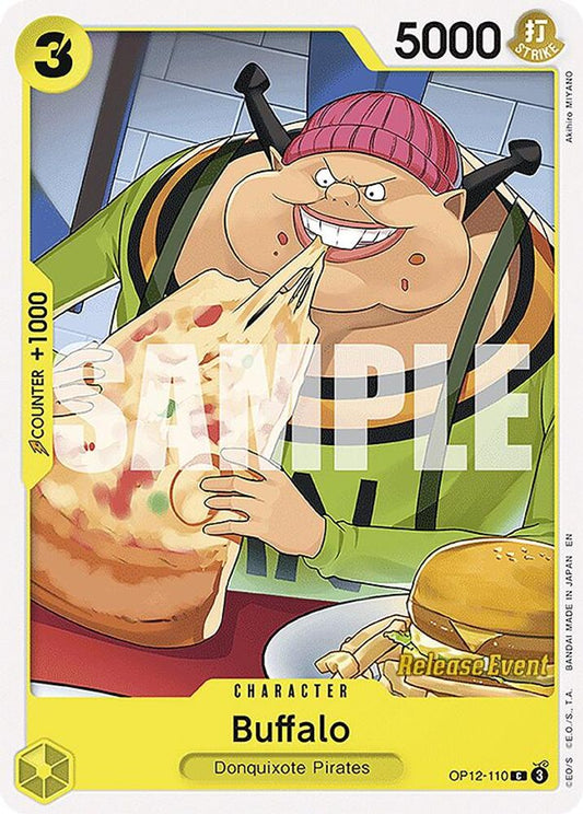 Buffalo (OP12-110) Release Event Cards