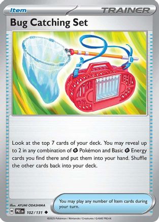 Bug Catching Set (102) Reverse Holofoil - Prismatic Evolutions