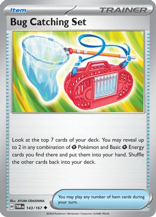 Bug Catching Set (143) Reverse Holofoil - Twilight Masquerade