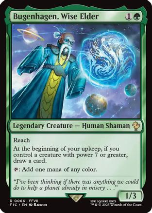 Bugenhagen, Wise Elder (066) Surge Foil - Commander: FINAL FANTASY