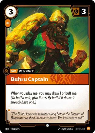Buhru Captain (091) - Spiritforged
