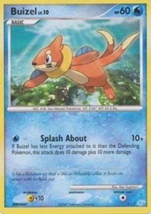 Buizel (1) - Trainer Kit: Manaphy & Lucario