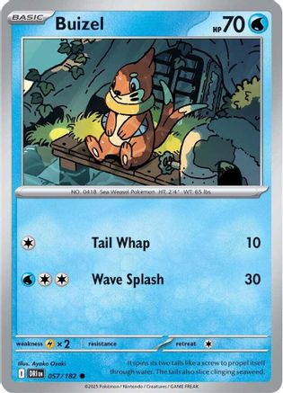 Buizel (57) Reverse Holofoil - Destined Rivals