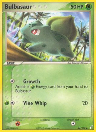 Bulbasaur (46) Reverse Holofoil - Crystal Guardians
