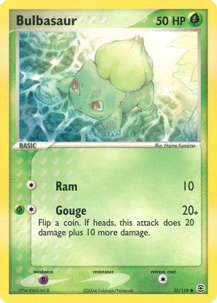 Bulbasaur (55) Reverse Holofoil - FireRed & LeafGreen