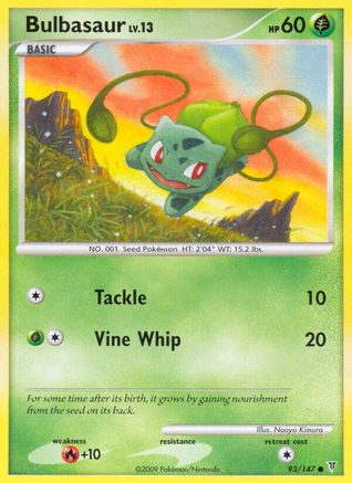Bulbasaur (93) Reverse Holofoil - Supreme Victors