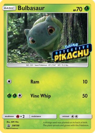 Bulbasaur (Stamped) (SM198) Holofoil - Black Star Promos