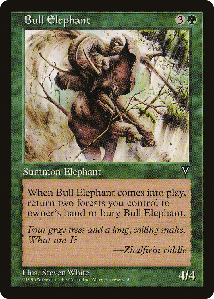 Bull Elephant - Visions