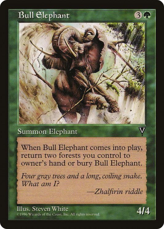 Bull Elephant - Visions