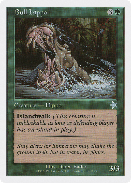 Bull Hippo (126) - Starter 1999