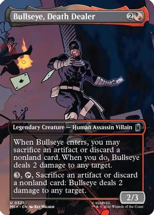 Bullseye, Death Dealer (Borderless) (325) - Marvel Super Heroes