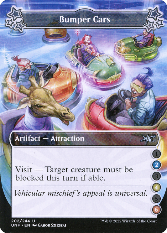 Bumper Cars (202b) - Unfinity Foil