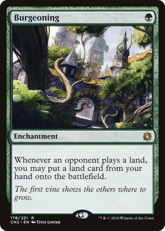 Burgeoning (178) Foil - Conspiracy: Take the Crown