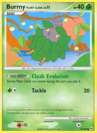 Burmy Plant Cloak (56) - Arceus