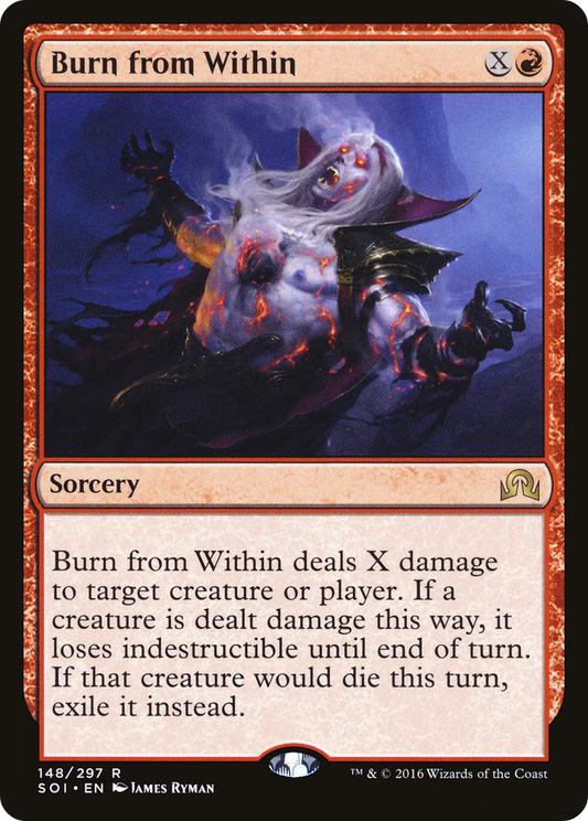 Burn from Within (148) Foil - Shadows over Innistrad
