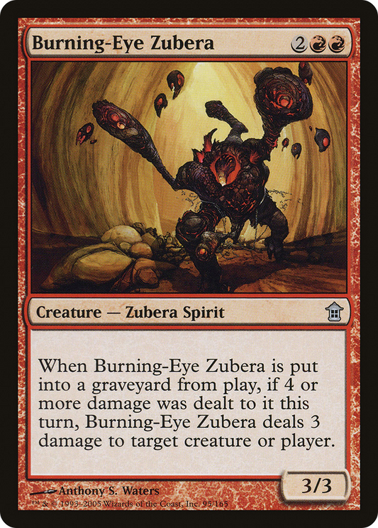 Burning-Eye Zubera (095) Foil - Saviors of Kamigawa