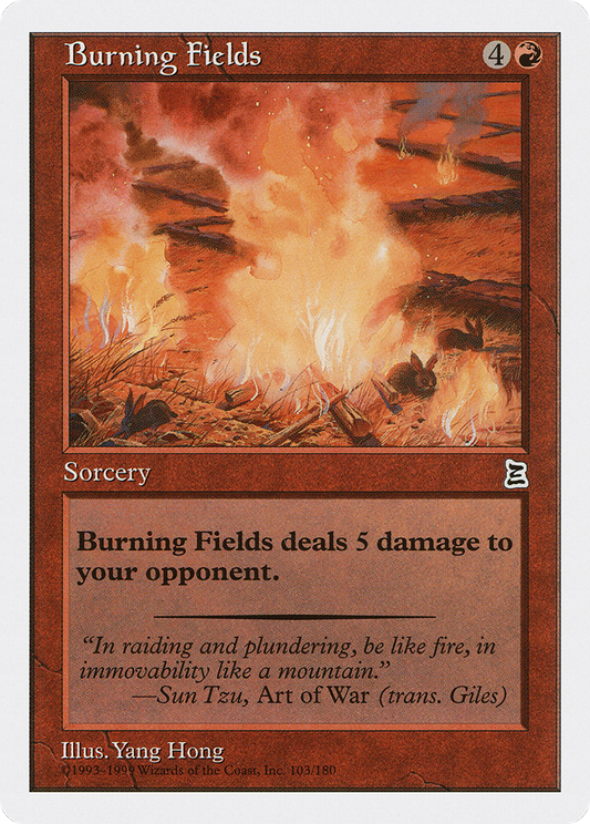 Burning Fields (103) - Portal Three Kingdoms