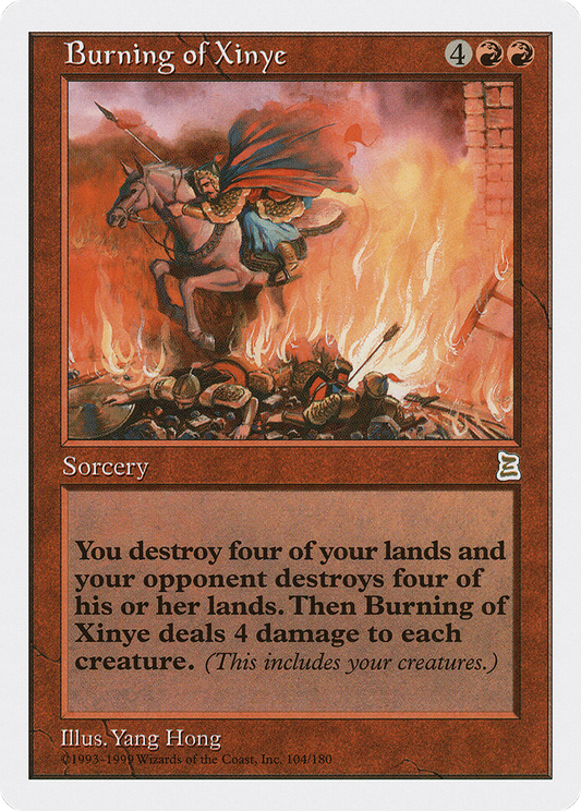 Burning of Xinye (104) - Portal Three Kingdoms