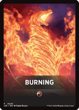 Burning (Front Card) (029) - Foundations Jumpstart