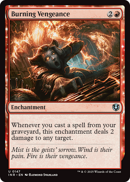 Burning Vengeance (147) Foil - Innistrad Remastered