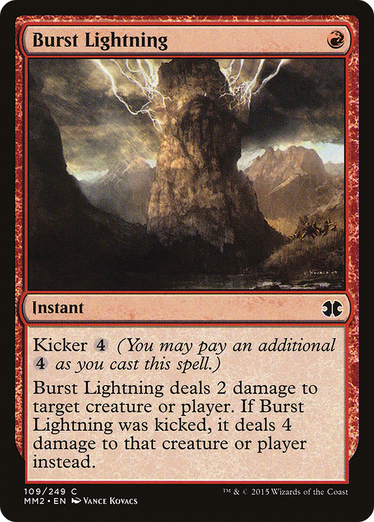 Burst Lightning (109) Foil - Modern Masters 2015
