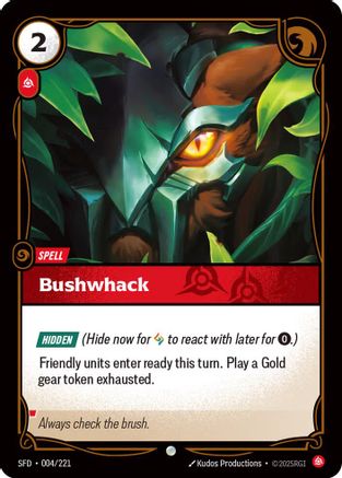 Bushwack (004) - Spiritforged