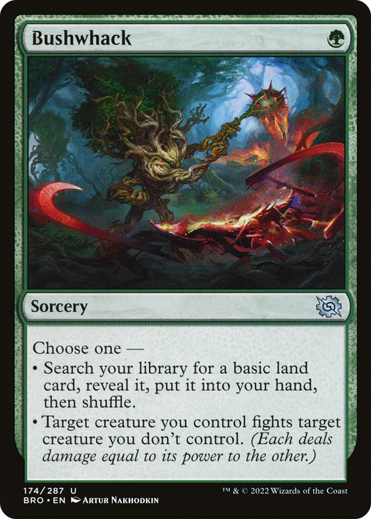 Bushwhack (174) - The Brothers' War Foil