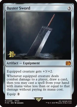 Buster Sword (255) Foil - FINAL FANTASY