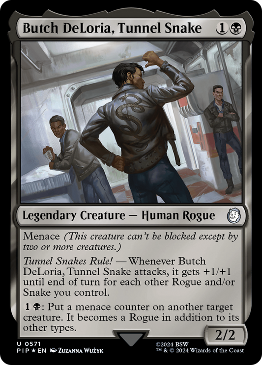 Butch DeLoria, Tunnel Snake (571) Surge Foil - Fallout