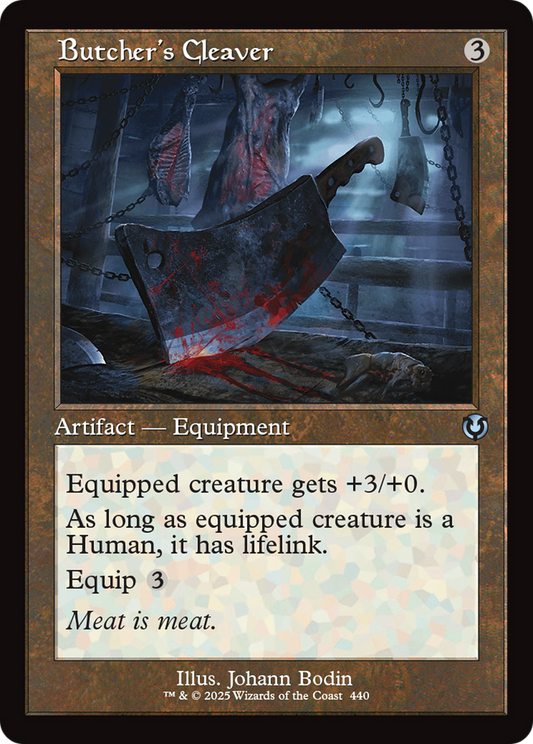 Butcher's Cleaver (Retro) (440) - Innistrad Remastered