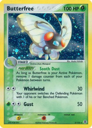 Butterfree (2) Reverse Holofoil - FireRed & LeafGreen