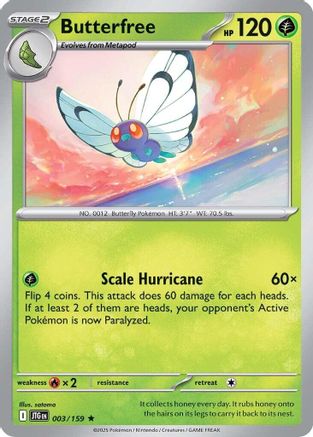 Butterfree (3) Holofoil - Journey Together
